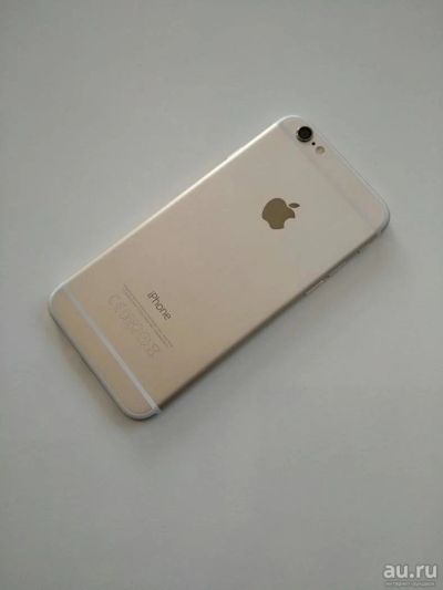Лот: 9390607. Фото: 1. Iphone 6 gold 16gb. Смартфоны