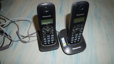Лот: 3687761. Фото: 1. Стационарный DECT-Телефон Panasonic... DECT и радиотелефоны