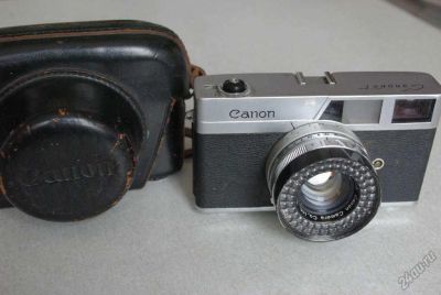 Лот: 5975237. Фото: 1. CANON Canonet. Плёночные дальномерные, шкальные