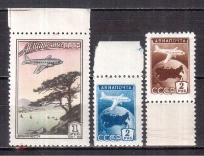 Лот: 1594823. Фото: 1. Полная чистая серия СССР** 1955... Марки