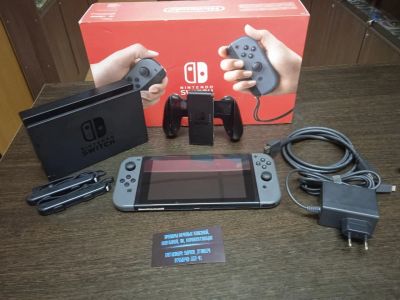 Лот: 16688891. Фото: 1. Nintendo Switch Grey. SX OS Прошитый... Игровые приставки, консоли