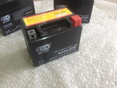 Лот: 9910577. Фото: 1. Аккумулятор для мопеда YB4L... Запчасти