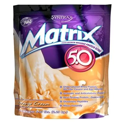 Лот: 3559420. Фото: 1. Протеин Syntrax Matrix 5.0, масса... Спортивное питание, витамины