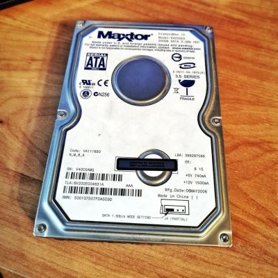 Лот: 17061358. Фото: 1. HDD жёсткий диск 3,5" SATA 200Gb... Жёсткие диски (HDD)