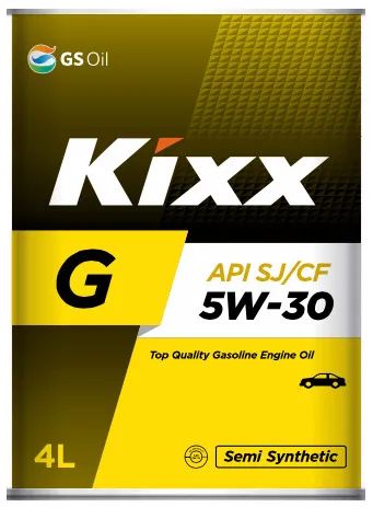 Лот: 20896615. Фото: 1. Масло п/с kixx g sj 5w-30 4l. Масла, жидкости