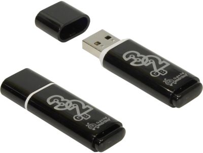 Лот: 7652671. Фото: 1. USB Флешка 32GB SmartBuy, Glossy... USB-флеш карты