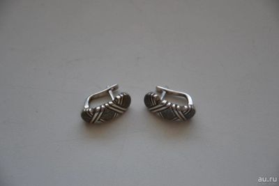 Лот: 9437231. Фото: 1. Сережки серебро СССР Раритет. Серьги, каффы