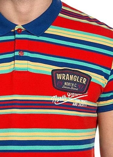 Лот: 9912639. Фото: 1. Мужская рубашка поло от Wrangler... Рубашки, водолазки