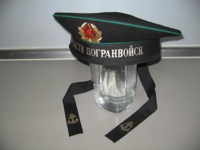Лот: 24770520. Фото: 1. бескозырка Морчасти погранвойск... Униформа