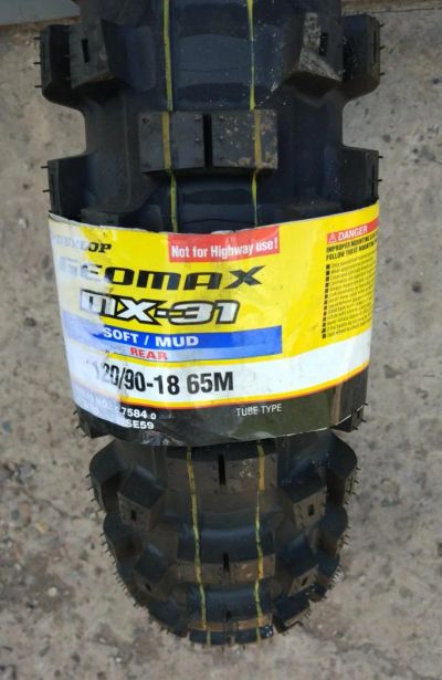 Лот: 9883816. Фото: 1. мото покрышка Dunlop MX-31 размер... Запчасти