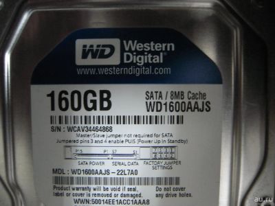Лот: 8889749. Фото: 1. HDD жесткий диск для компьютера... Жёсткие диски (HDD)