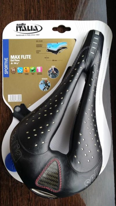 Лот: 7462182. Фото: 1. Седло Selle Italia Max Flite Gel... Запчасти