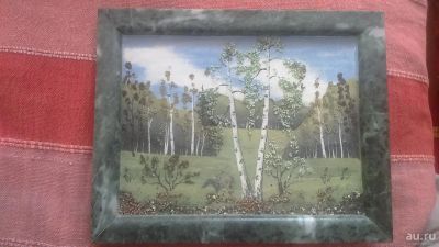 Лот: 8505309. Фото: 1. Панно "каменная роспись". Рамки, багет