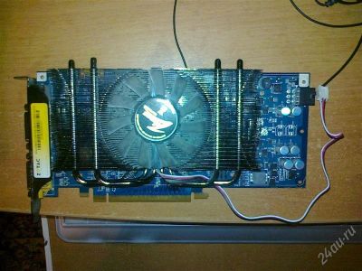 Лот: 1226444. Фото: 1. GeForce 8800GT Zotac AMP! Edition... Видеокарты