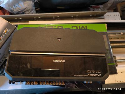 Лот: 22024559. Фото: 1. Усилитель 4 канальный Kenwood... Усилители