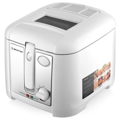 Лот: 24547504. Фото: 1. Фритюрница Brayer BR2832WH. Кухонная