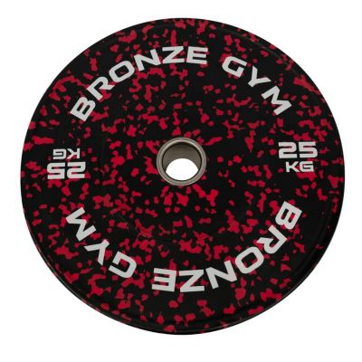 Лот: 25046941. Фото: 1. Диск бамперный 25кг Bronze Gym... Штанги, блины