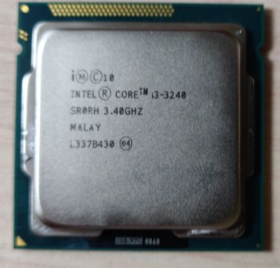 Лот: 16236509. Фото: 1. Процессор Intel Core i3-3240 Ivy... Процессоры