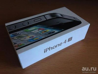 Лот: 8206795. Фото: 1. iPhone 4S 16Gb Black. Смартфоны