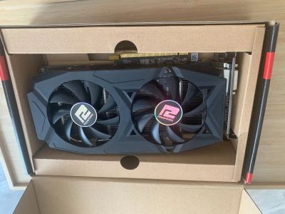 Лот: 17788029. Фото: 1. Видеокарта rx580 8 gb. Видеокарты