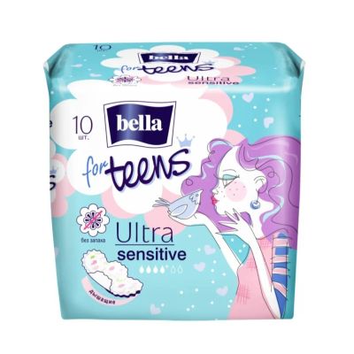 Лот: 24109754. Фото: 1. Прокладки женские Bella, for teens... Средства личной гигиены 
