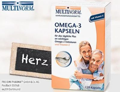 Лот: 4800588. Фото: 1. Рыбий жир Omega-3 в капсулах Multinorm. Спортивное питание, витамины