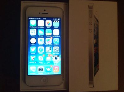 Лот: 6861456. Фото: 1. iPhone 5 16gb. Смартфоны