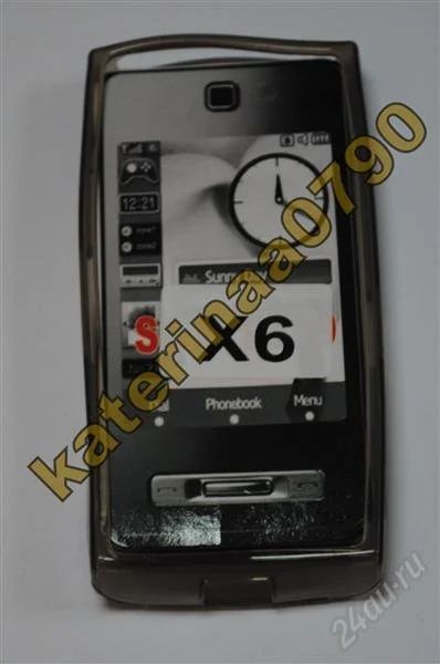 Лот: 1780313. Фото: 1. Силиконовый Чехол Nokia X6 (Черный... Чехлы, бамперы