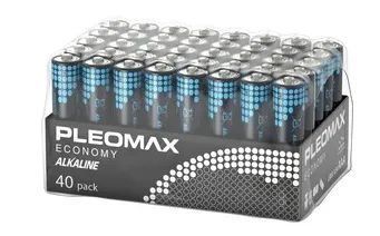 Лот: 20821070. Фото: 1. Батарейка Pleomax LR03-40 bulk... Батарейки, аккумуляторы, элементы питания