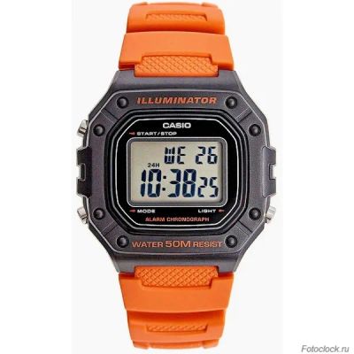 Лот: 21238694. Фото: 1. Casio W-218H-4B2. Оригинальные наручные часы