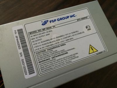 Лот: 6798115. Фото: 1. Блок питания FSP ATX MP-400W P4. Корпуса, блоки питания