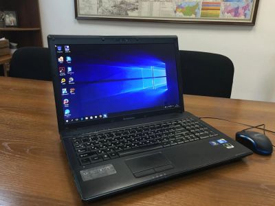 Лот: 6686562. Фото: 1. Ноутбук Lenovo G560 (Windows 10... Ноутбуки