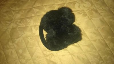 Лот: 7084463. Фото: 1. наушники теплые черные. Головные уборы