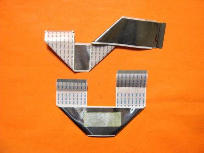 Лот: 23301113. Фото: 1. Комплект шлейфов LVDS (панель... Запчасти для телевизоров, видеотехники, аудиотехники