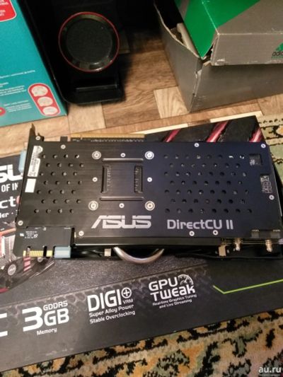 Лот: 17419277. Фото: 1. Видеокарта Asus GTX 780 Ti 3Gb... Видеокарты