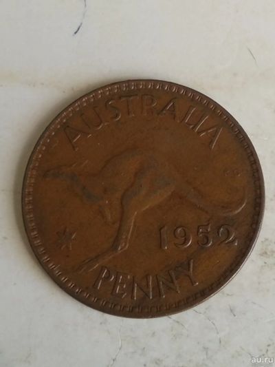 Лот: 17768765. Фото: 1. 1 пенни 1952 Австралия. Австралия и Океания