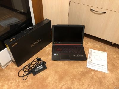 Лот: 13148958. Фото: 1. Игровой Ноутбук Acer Nitro 5 AN515-52-54K5... Ноутбуки