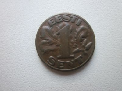 Лот: 22846953. Фото: 1. Эстония 1 сенти 1929г. Страны СНГ и Балтии