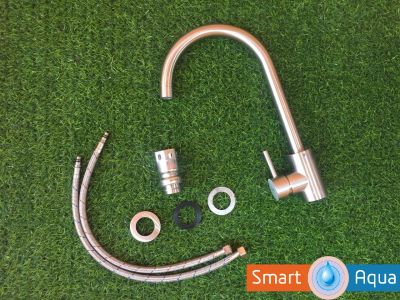 Лот: 17233135. Фото: 1. Смеситель для кухни Frap F40899... Смесители