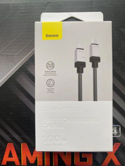 Лот: 25025344. Фото: 1. USB кабель 100w 2 метра type c... Дата-кабели, переходники