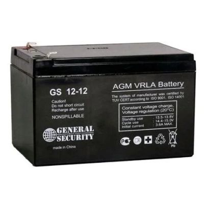 Лот: 18597113. Фото: 1. Аккумулятор General Security GS... ИБП, аккумуляторы для ИБП