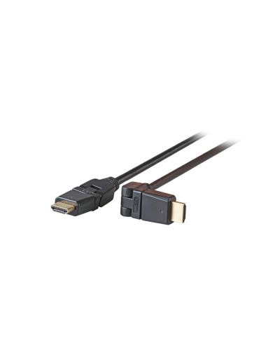 Лот: 21147099. Фото: 1. HDMI Type A, 360° Rotation, 2m... Шлейфы, кабели, переходники