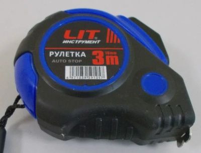 Лот: 19797146. Фото: 1. Рулетка ХК LIT 3м*16мм, автостоп... Разное
