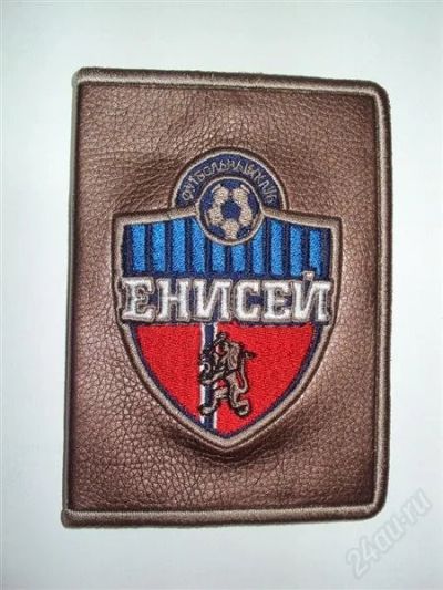 Лот: 1400036. Фото: 1. Обложка на паспорт "ФК Енисей... Обложки для документов