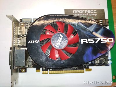 Лот: 15040464. Фото: 1. MSI 5750 1GB GDDR5. Видеокарты