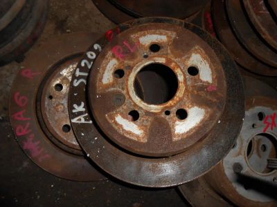 Лот: 20895625. Фото: 1. Диск тормозной Toyota Carina Ed... Тормозная система
