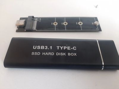 Лот: 17324608. Фото: 1. NVMe SSD Внешний бокс Type-C USB. Внешние жесткие диски