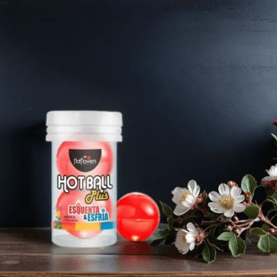 Лот: 22056086. Фото: 1. Лубрикант HOT BALL PLUS на масляной... Другое (интимные товары)