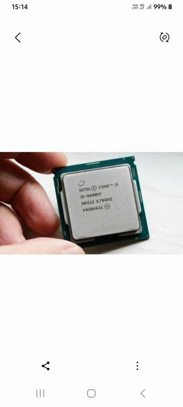 Лот: 24779118. Фото: 1. Продам процессор i5 9600kf б/у. Процессоры