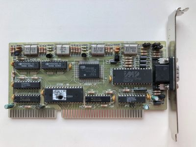 Лот: 25115616. Фото: 1. ISA 256Kb Cirrus Logic CL-GD5320-36QC-B... Видеокарты